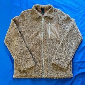 H&M Brown Sherpa Fleece